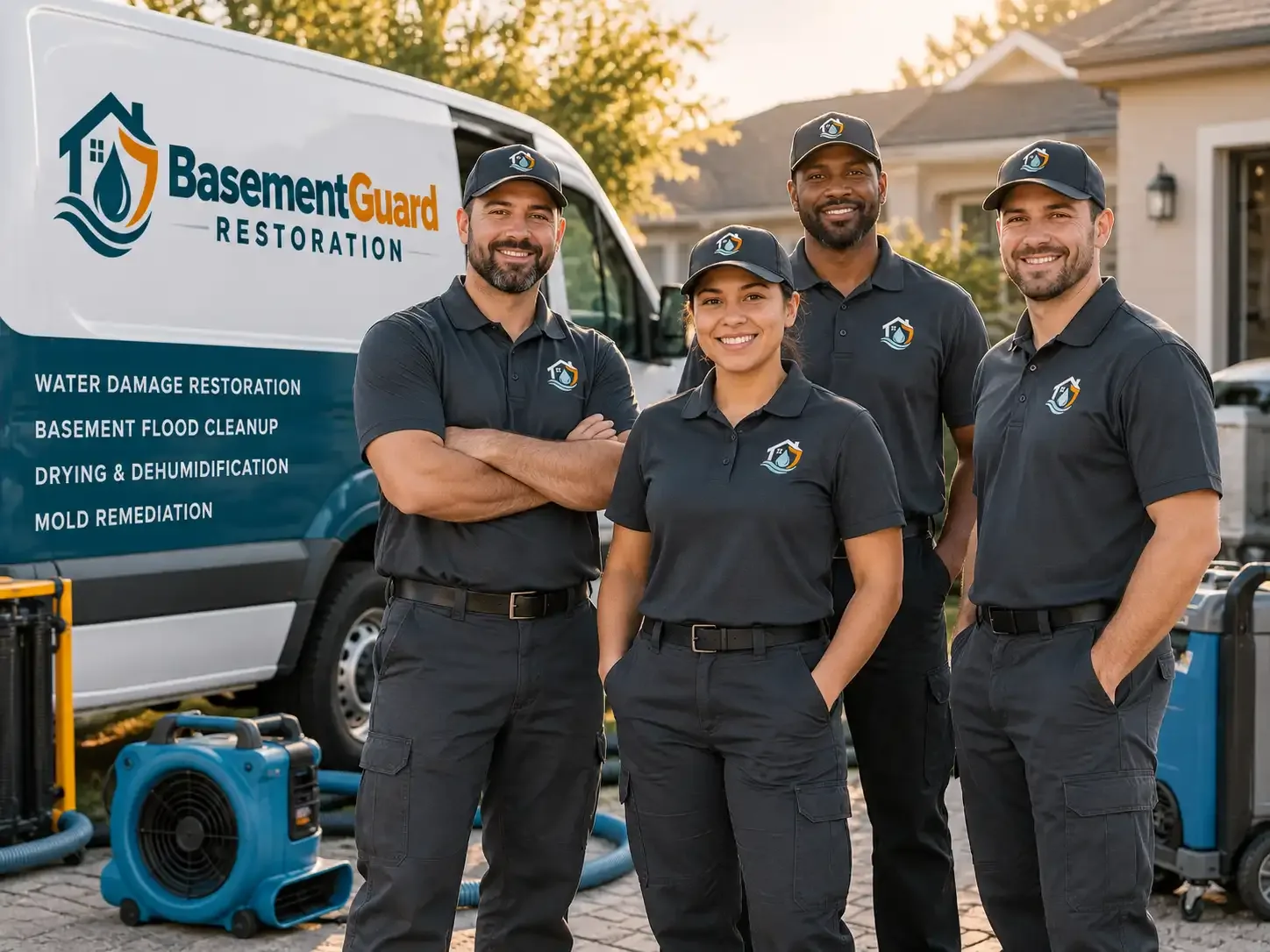Basement Water Damage Restoration company in Headrick, OK